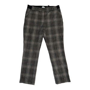 H&M Plaid trousers with pockets size 10